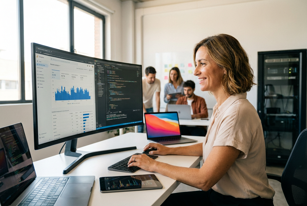 Imagen ilustrativa del artículo Mejora tu presencia digital con servicios informáticos