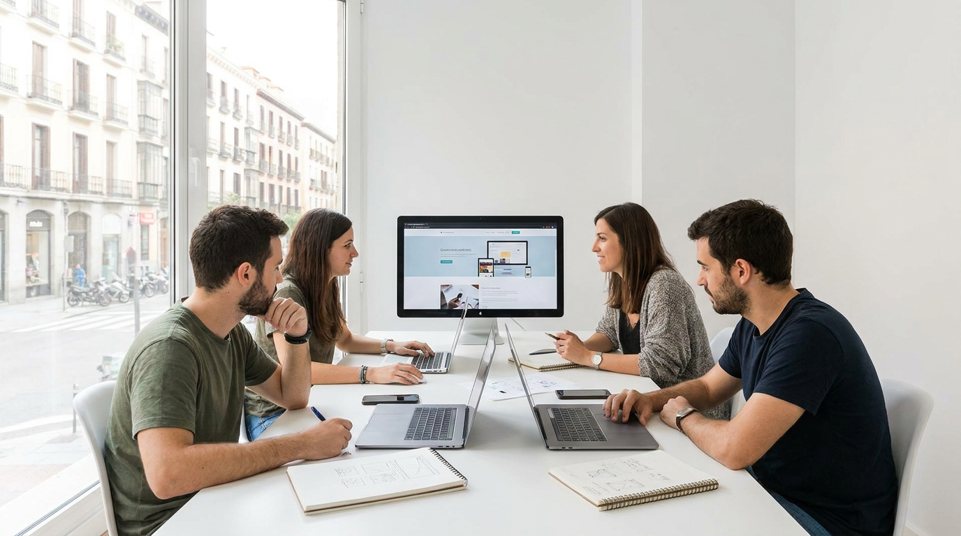 Imagen ilustrativa del artículo Diseño web personalizado para empresas en España en España