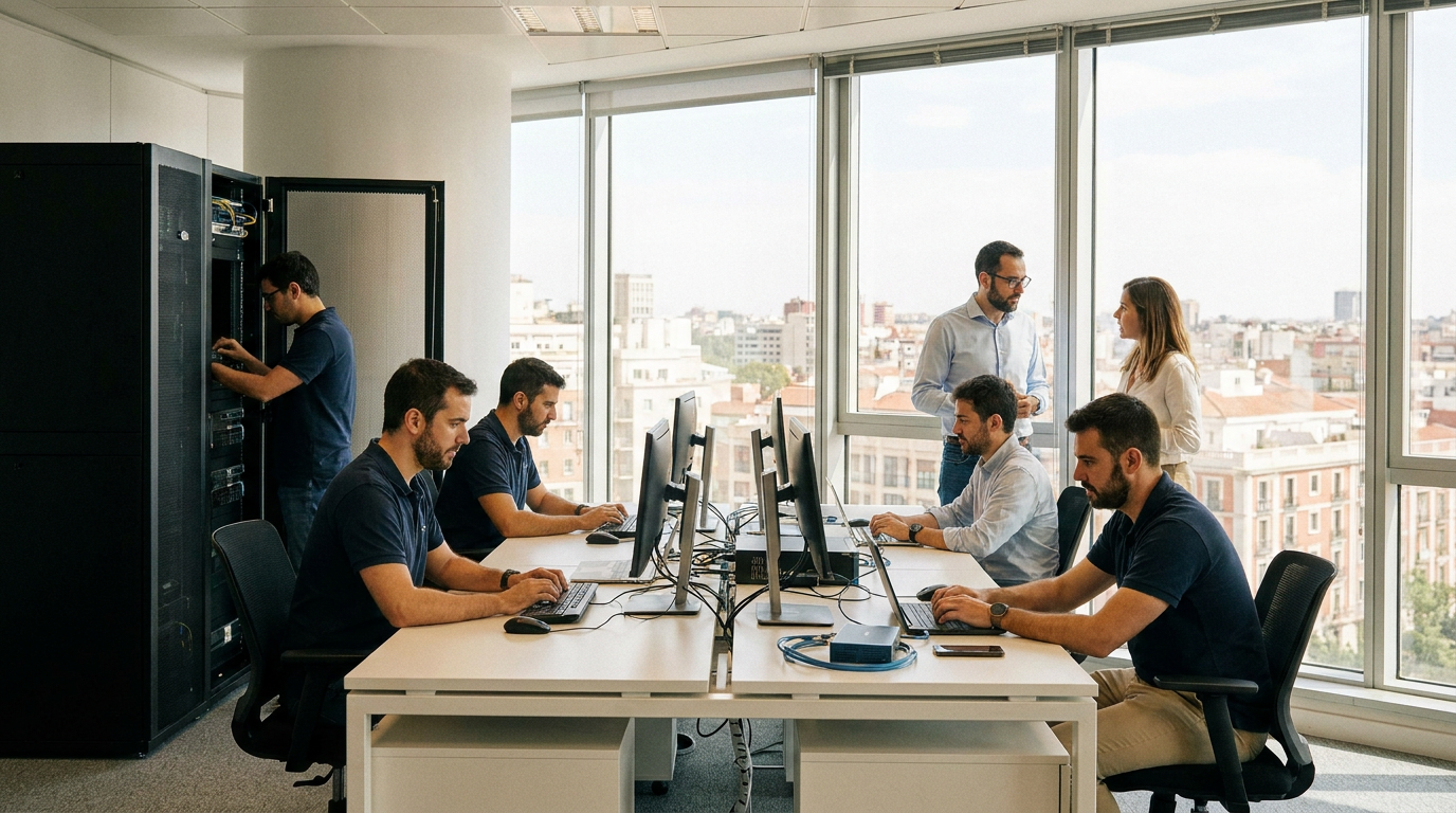 Imagen ilustrativa del artículo Empresas de mantenimiento informático en España