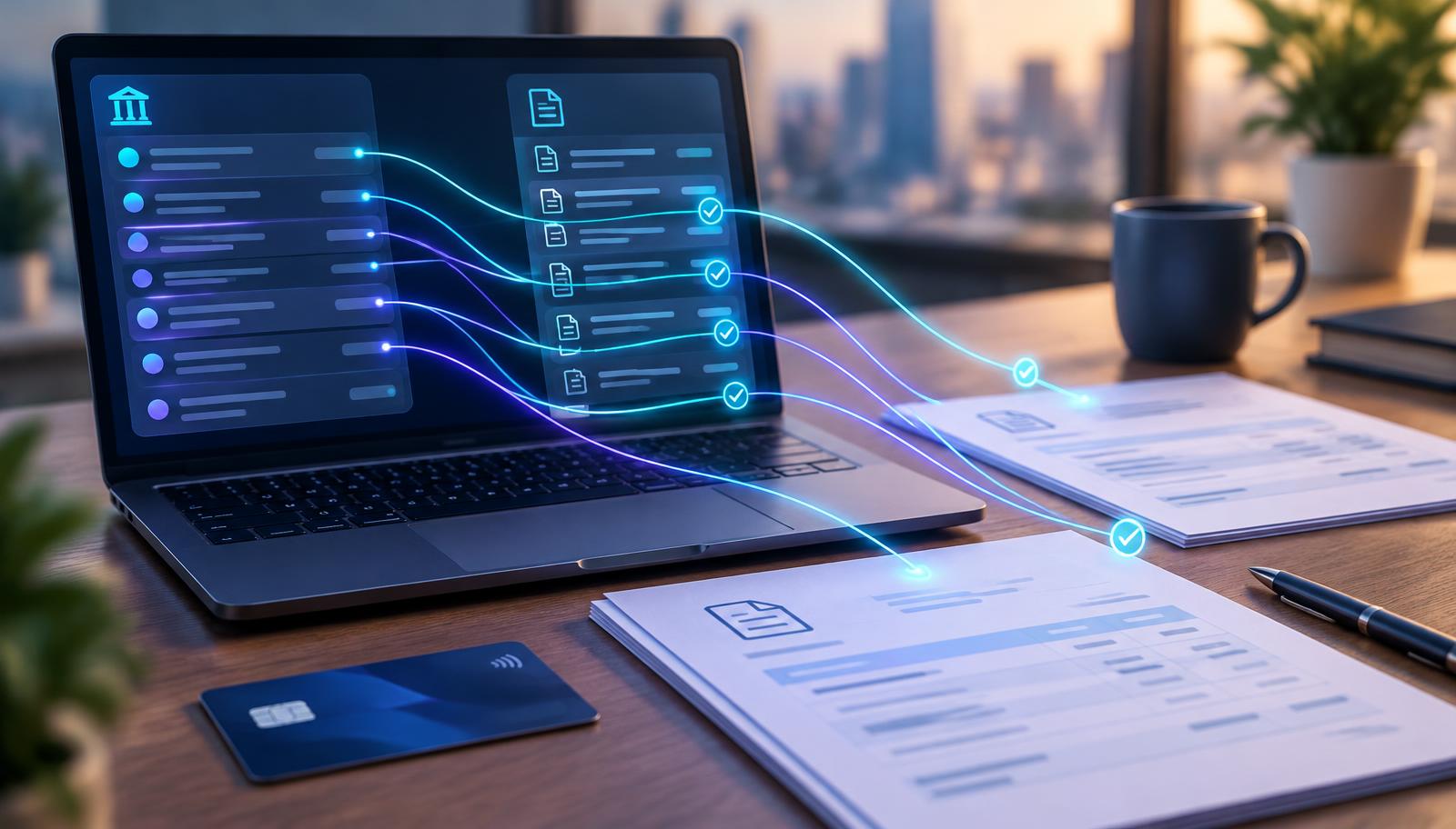 Imagen ilustrativa del artículo IA para contabilidad y finanzas: conciliación bancaria automática y cierres sin horas extra Imagen ilustrativa del artículo IA para contabilidad y finanzas: conciliación bancaria automática y cierres sin horas extra